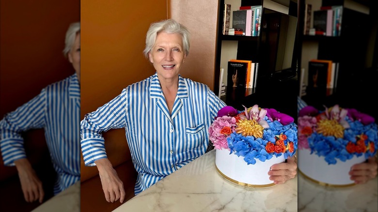 Maye Musk with no makeup