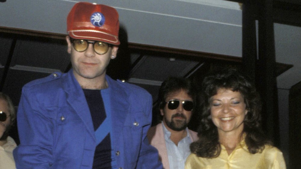 Elton John and Renate Blauel