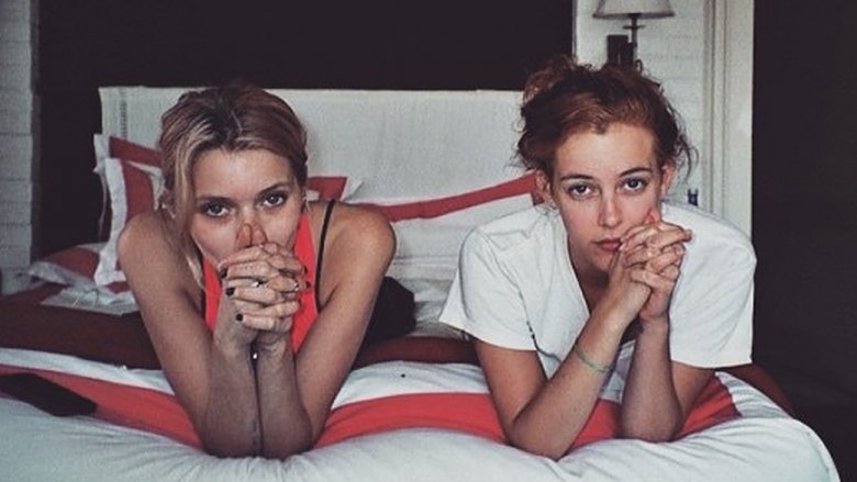 Riley Keough with Abbey Lee