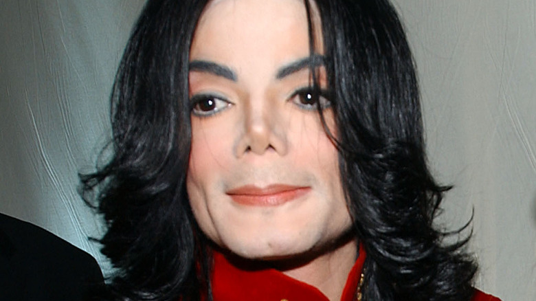 Michael Jackson smiling