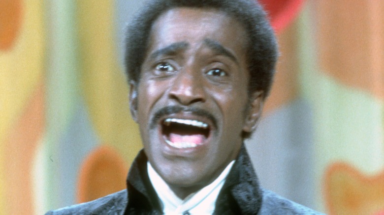 Sammy Davis Jr. mouth open 