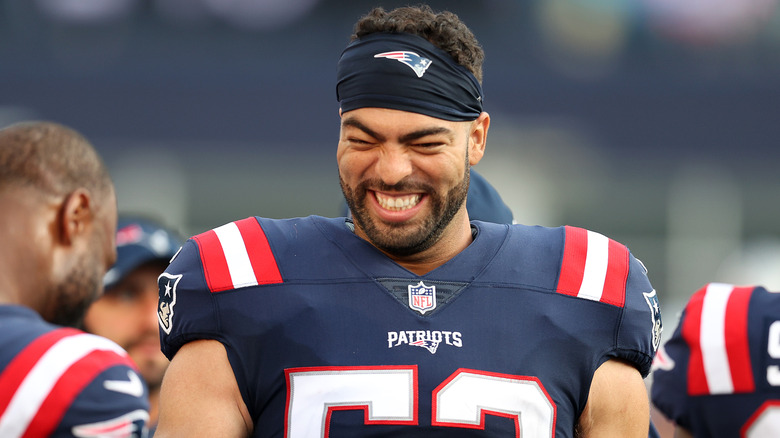 Kyle Van Noy laughing