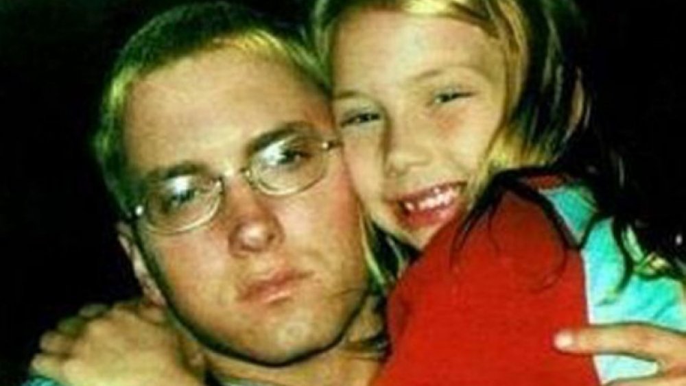 Eminem and Hailie Mathers