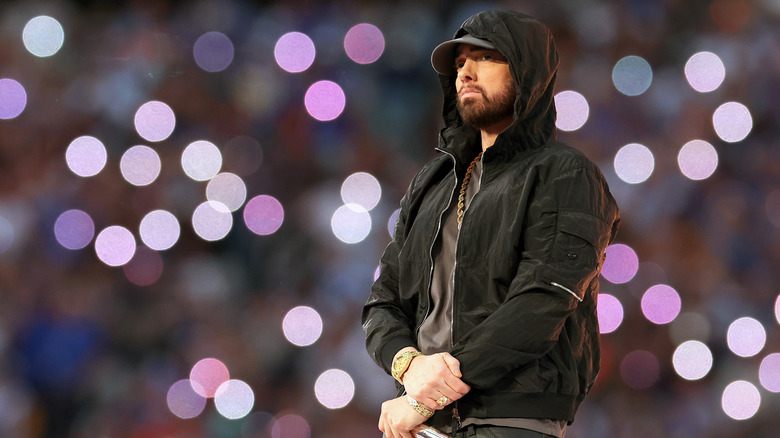 Eminem at Super Bowl LVI