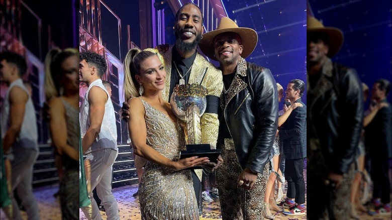 Daniella Karagach, Iman Shumpert, and Jimmie Allen on Dancing with the Stars