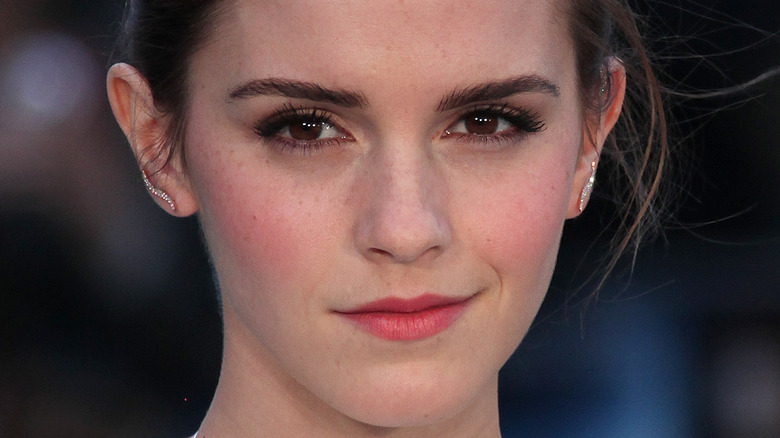 Emma Watson smiles on the red carpet