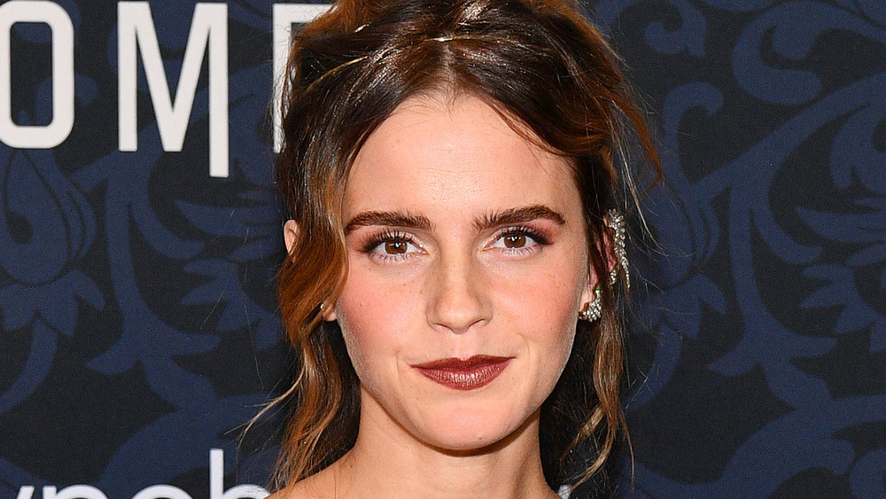 Emma Watson poses at the 'Little Women' premiere in 2019