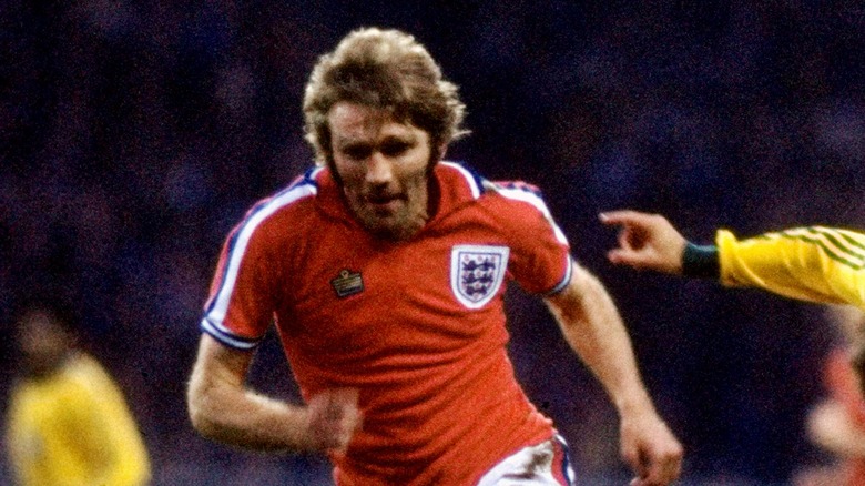 Tony Currie on soccer field