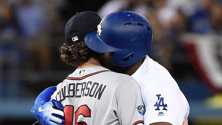 Charlie Culberson and Yaisel Puig