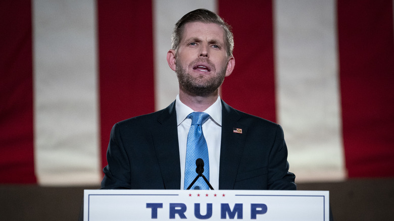 Eric Trump speaks