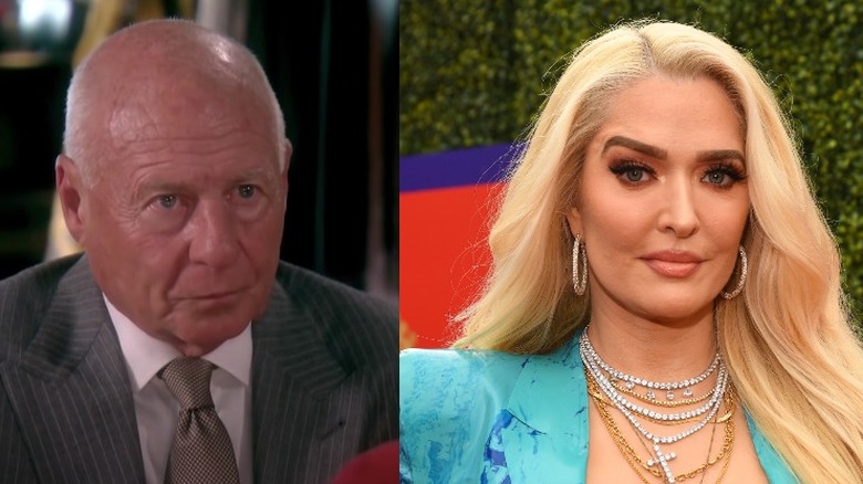 Erika Jayne and Tom Girardi pictured side by side 