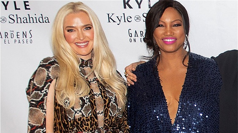 Erika Jayne and Garcelle Beauvais posing