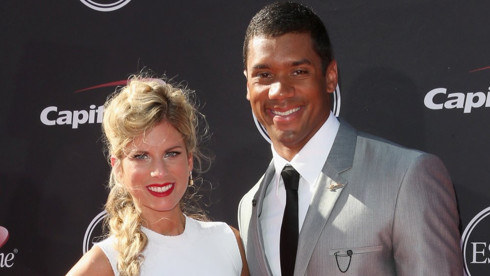 Russell Wilson with his ex-wife Ashton Meem