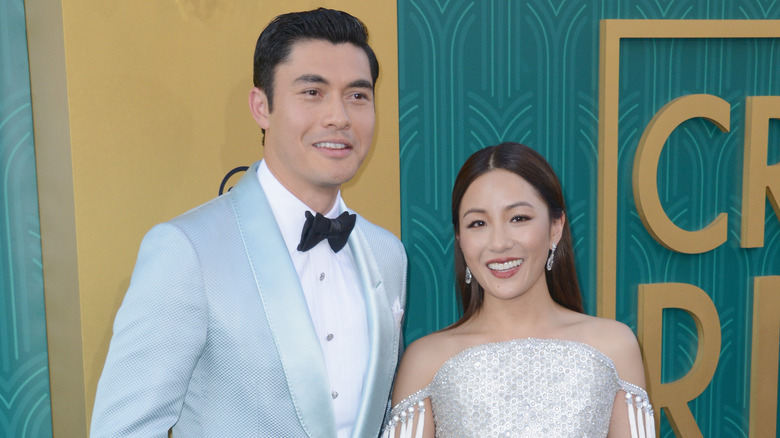 Henry Golding and Constance Wu