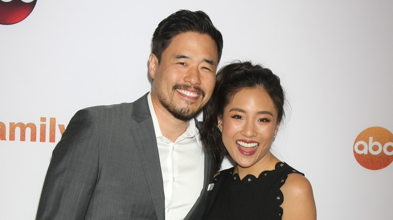 Randall Park and Constance Wu