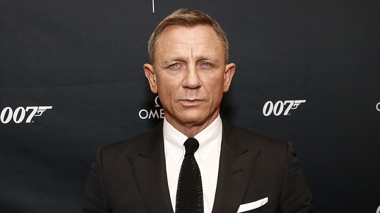 Daniel Craig at a James Bond premiere