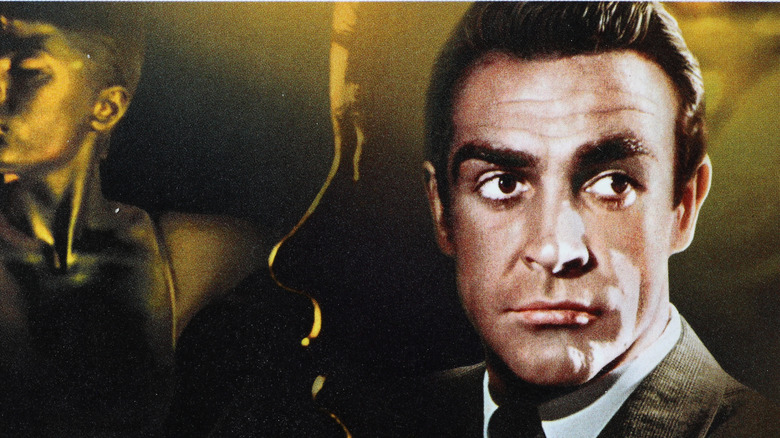 Sean Connery in "Goldfinger" stamp