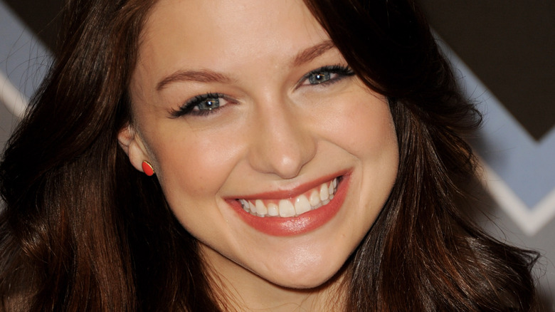 Melissa Benoist with a big smile