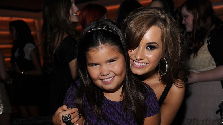 Madison De La Garza and Demi Lovato