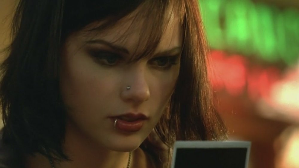 Taylor Swift in a scene from CSI