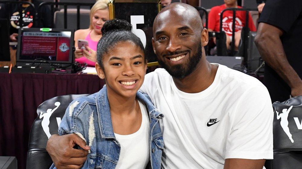 Kobe Bryant with daughter Gianna Bryant