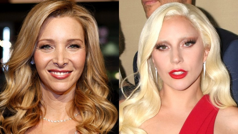 Lisa Kudrow and Lady Gaga