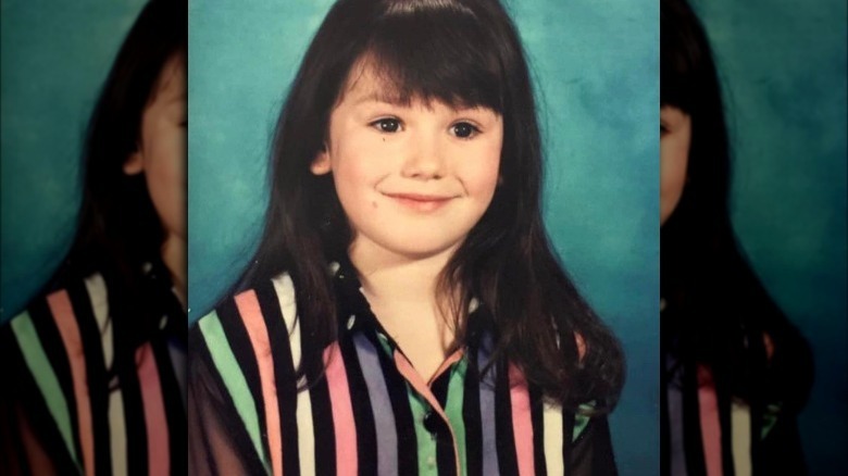 Jenni JWoww Farley throwback school photo