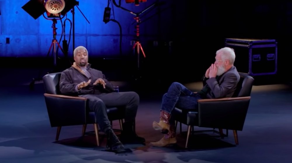 Kanye West, David Letterman on My Next Guest Needs No Introduction