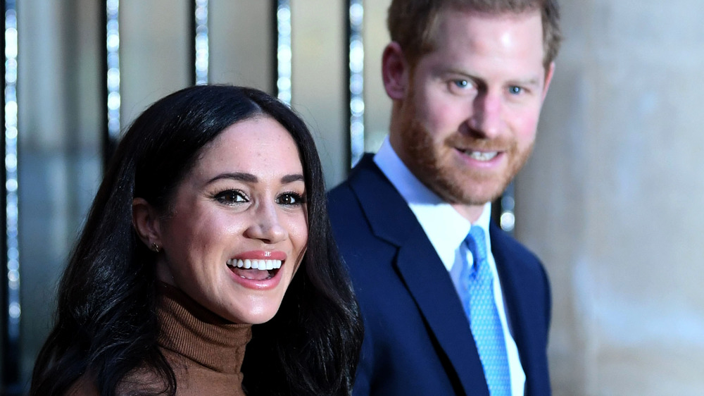 Meghan and Harry appear on a CBS Primetime Special with Oprah in 2021