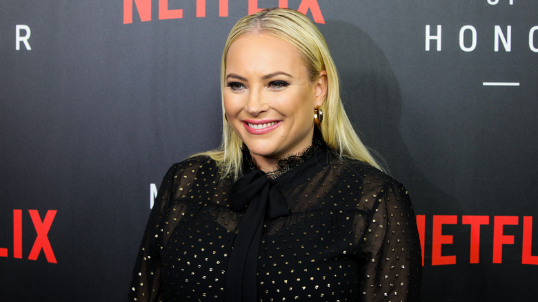 Meghan McCain smiling