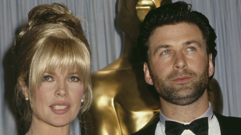 Kim Basinger and then-husband Alec Baldwin in 1991 