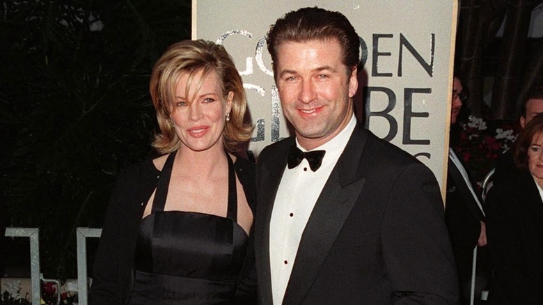 Kim Basinger and Alec Baldwin on the red carpet