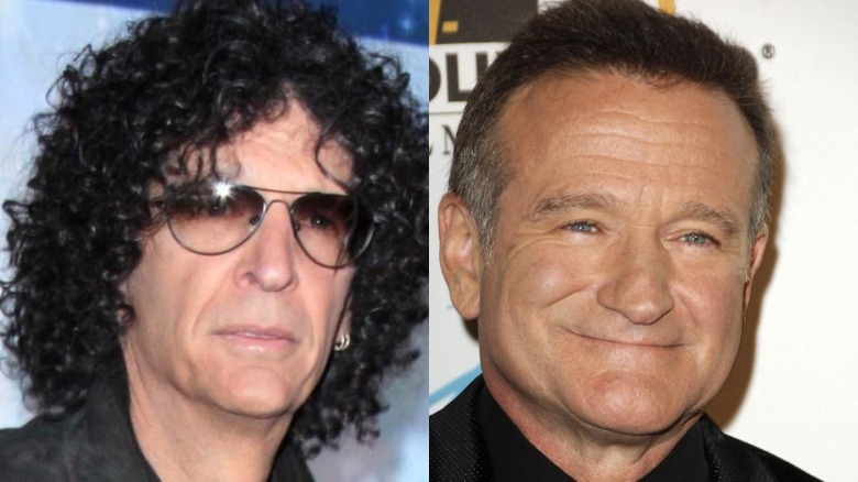 Howard Stern and Robin Williams