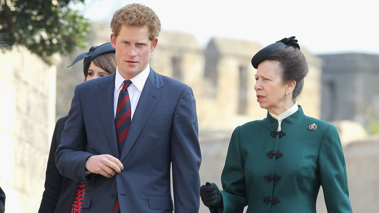 Prince Harry, Princess Anne