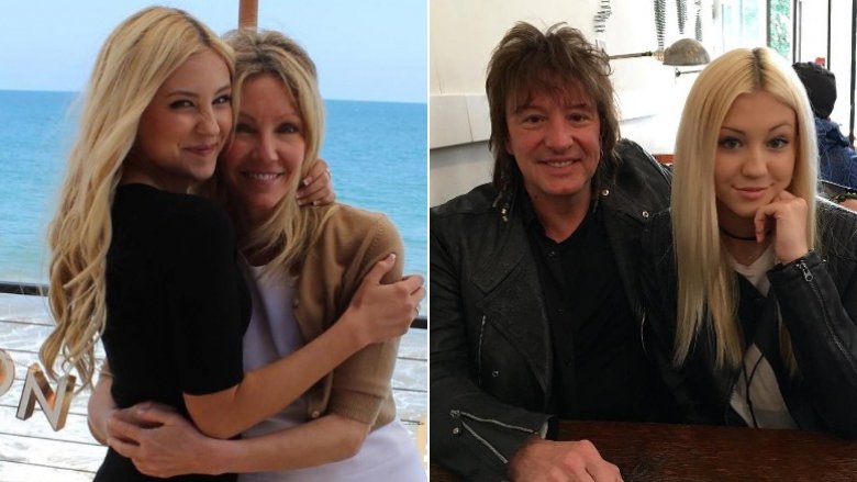 Ava Sambora Heather Locklear Richie Sambora