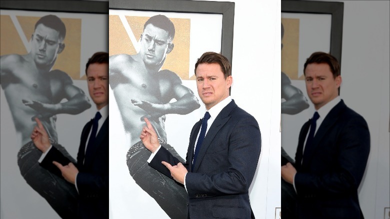 Channing Tatum at the premiere of Magic Mike XXL.