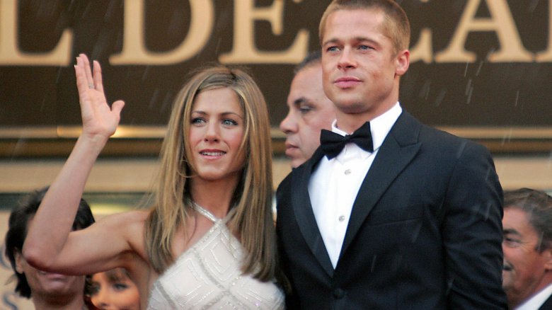 Jennifer Aniston and Brad Pitt