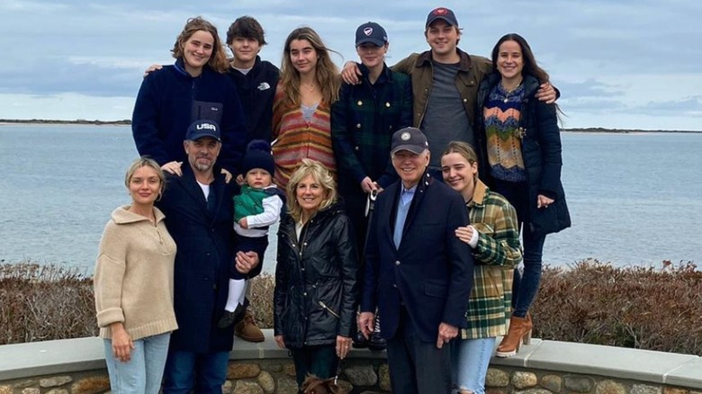 Joe Jill Biden family photo