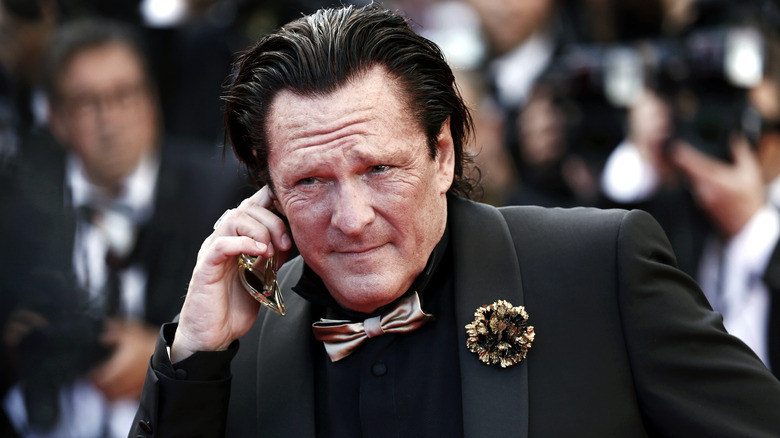 Michael Madsen on a red carpet