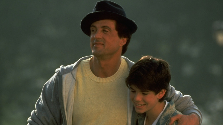 Sylvester and Sage Stallone