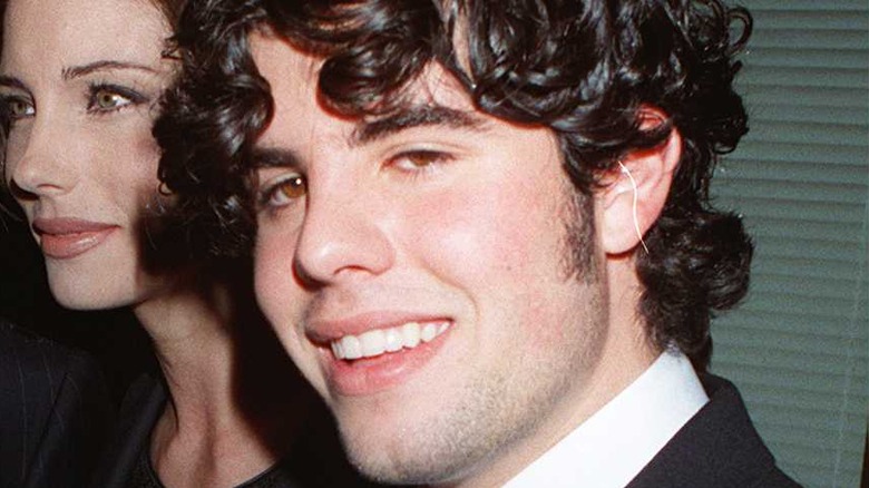 Adult Sage Stallone smiling