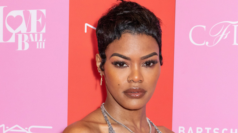 Teyana Taylor gazing in front