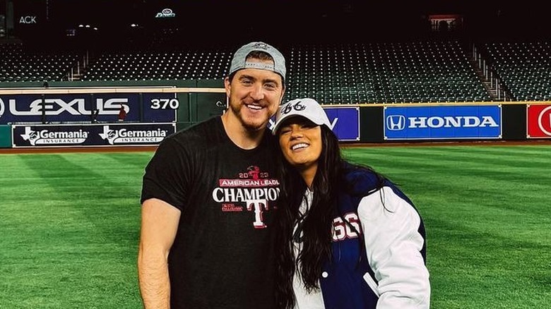 Alexis Shaffer and Josh Sborz smiling