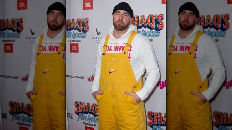 Travis Kelce attending event