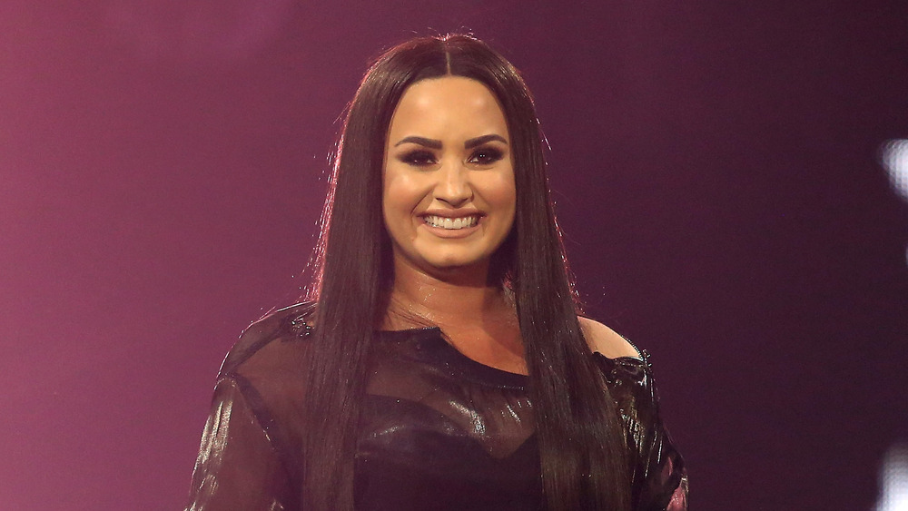 Demi Lovato smiling