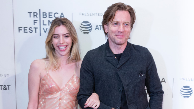 Clara McGregor and Ewan McGregor at the world premiere of "Zoe"