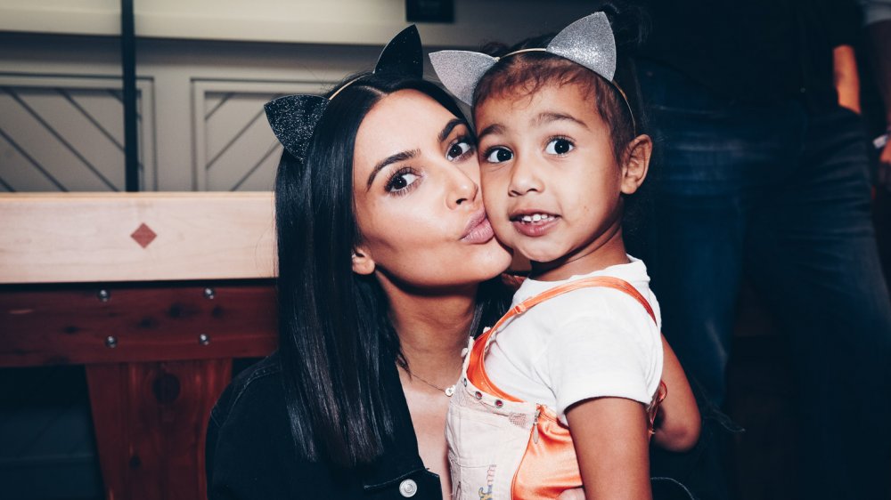 Kim Kardashian and North West