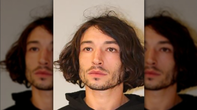 Ezra Miller in April 19, 2022 mugshot