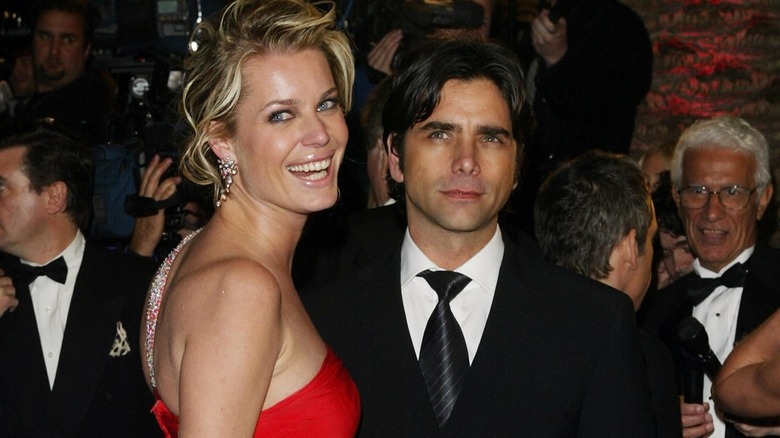 Rebecca Romijn and John Stamos