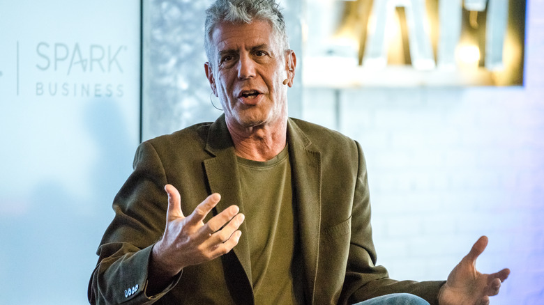 Anthony Bourdain speaking at SXSW 2016